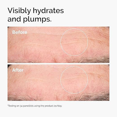The Ordinary Hyaluronic Acid 2% + B5 (with Ceramides), Multi-Depth Hydration Serum for Plumper, Smoother Skin, Made in Canada